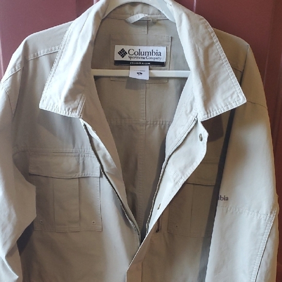 Columbia Men's Light Tan  Field Jacket Possibly Vintage XL - Picture 8 of 11